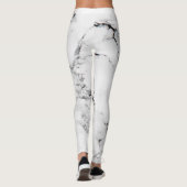 Marmertextuur Leggings (Achterkant)