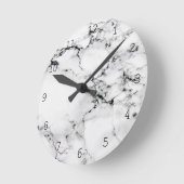 Marmertextuur Ronde Klok (Hoek)