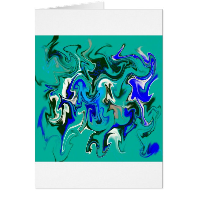 Marmertextuur van Turquoise (Voorkant)