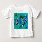 Marmertextuur van Turquoise (Voorkant)