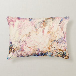 Marmervloeistof Abstract Patroon Accent Kussen