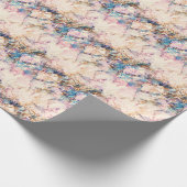Marmervloeistof Abstract Patroon Cadeaupapier (Hoek)