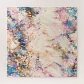 Marmervloeistof Abstract Patroon Legpuzzel (Horizontaal)