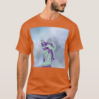 marmervrouwen sculptuur t-shirt