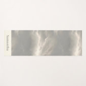 Marmerwolk Textuur Serene Luxe Yogamat (Voorkant (horizontaal))