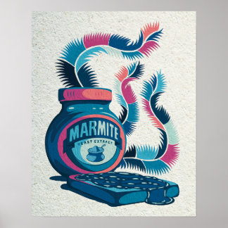 Marmite Stilleven - Groot Poster