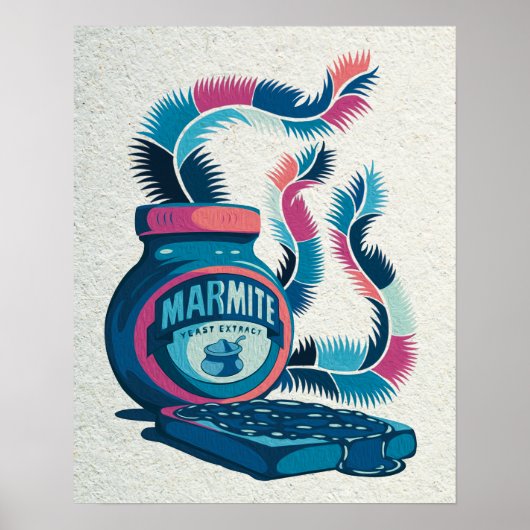 Marmite Stilleven - Groot Poster (Voorkant)
