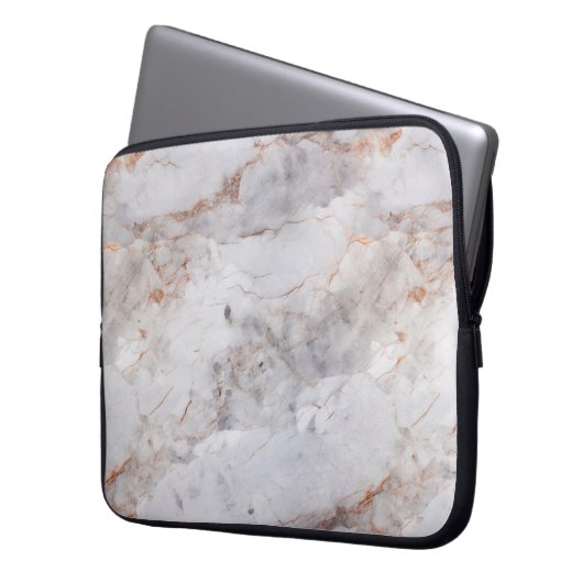 Mármol Laptop Sleeve (Voorkant Links)