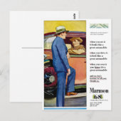 Marmon 68 - automatische reclame briefkaart (Voorkant / Achterkant)