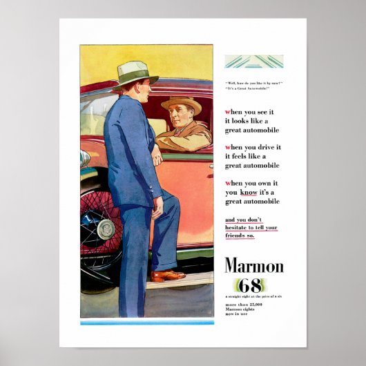 Marmon 68 poster (Voorkant)