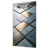 Marmor Gold Fliesen Luxus Geometrie Klembord (Links)