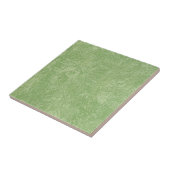 Marmorino Green Faux Finish Tegeltje (Zijkant)