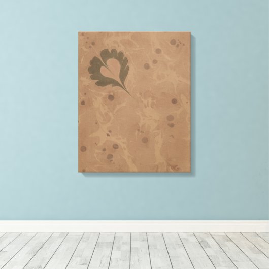 Marmorpapier Canvas Afdruk (Insitu (Houten vloer))
