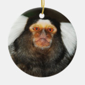 Marmoset hangende versiering keramisch ornament (Voorkant)