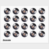 Marmoset Monkey Ronde Sticker (Vel)