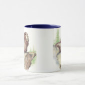 Marmot Animal, Rocks, Natuur, wilde dieren Mok (Midden)