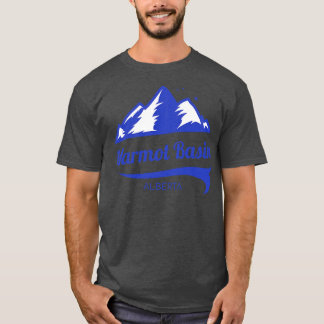 Marmot Basin ski Alberta Canada T-shirt