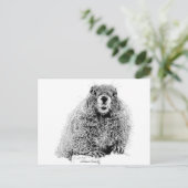 Marmot Briefkaart (Staand voorkant)