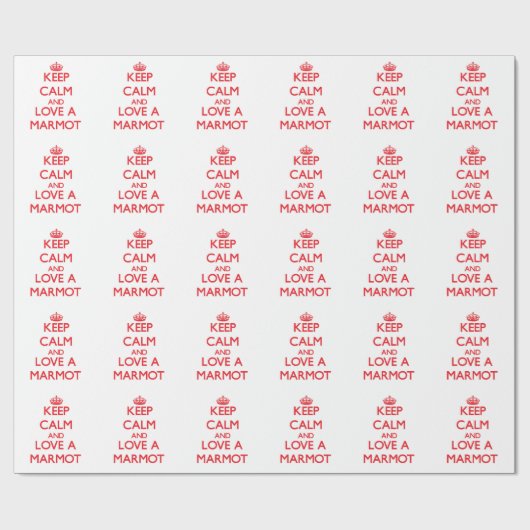 Marmot Cadeaupapier (Vlak)