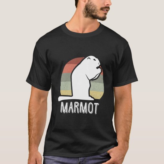 Marmot Distressed Style T-shirt (Voorkant)