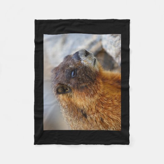 marmot fleece deken (Voorkant)