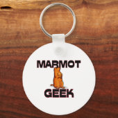 Marmot Geek Sleutelhanger (Voorkant)