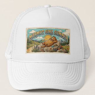 Marmot Girl Summer full colour petje Trucker Pet