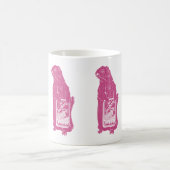 Marmot Groundhog eet sardines Koffiemok (Center)