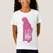 Marmot Groundhog eet sardines T-shirt (Voorkant)