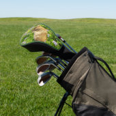Marmot in Mount Rainier Wildbloemen Golfheadcover (Insitu)
