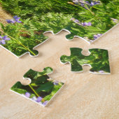 Marmot in Mount Rainier Wildbloemen Legpuzzel (Zijkant)