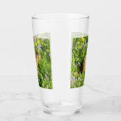 Marmot in Mount Rainier Wilde Bloemen Glas (Rechts)