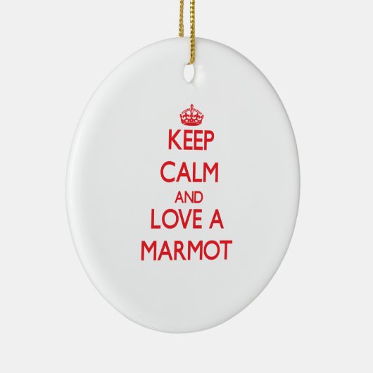 Marmot Keramisch Ornament (Rechts)