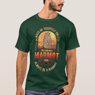 marmot marmot eekhoorn dier meisje t-shirt