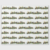 Marmot Meadow Wrapping Paper (kies kleur) Cadeaupapier (Vlak)