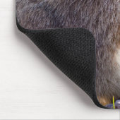 Marmot Moeder met Baby Muismat (Hoek)