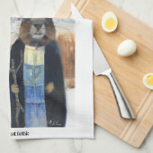 Marmot Tea Towel (American Gothic) Theedoek (Quarter Fold)