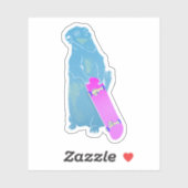 Marmot Woodchuck skateboarden Sticker (Vel)