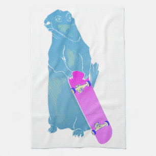 Marmot Woodchuck skateboarden Theedoek