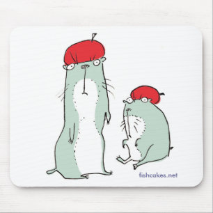Marmots in Petten — mousepad Muismat