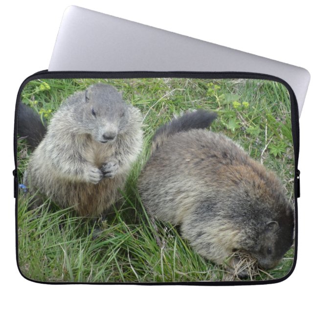 Marmots-laptophoezen Laptop Sleeve (Voorkant)