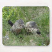 Marmots mousepad muismat (Voorkant)