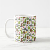 Marmots op een bergglade koffiemok (Links)