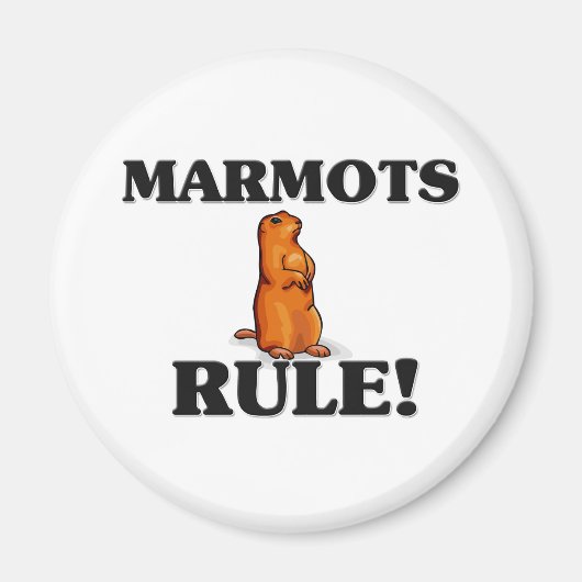 MARMOTS Regel! Magneet (Voorkant)