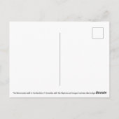 Marmousets wandelen in de tuinen van Versailles Briefkaart (Achterkant)