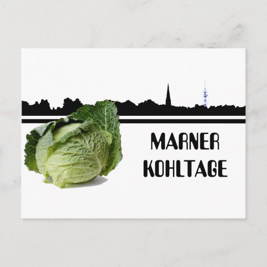 Marner Kohltage Briefkaart (Voorkant)
