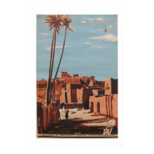  maroc Travel Poster