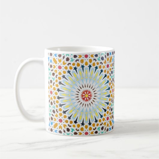 Marocaanse stijl |  koffiemok (Links)