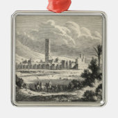 Marocco: Afrika, jaren '60 Metalen Ornament (Voorkant)