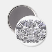 Maroi tattoo-Silver Magneet (Voorkant / Achterkant)